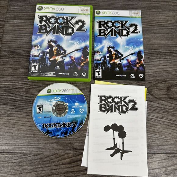 Rock Band 2 (Microsoft Xbox 360, 2008) - Picture 1 of 6